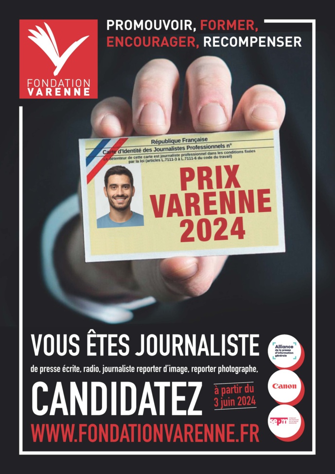 Fondation Varenne : vous avez jusqu'au 15 septembre pour candidater