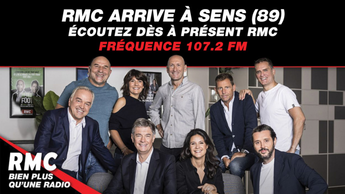 RMC est désormais diffusée à Sens