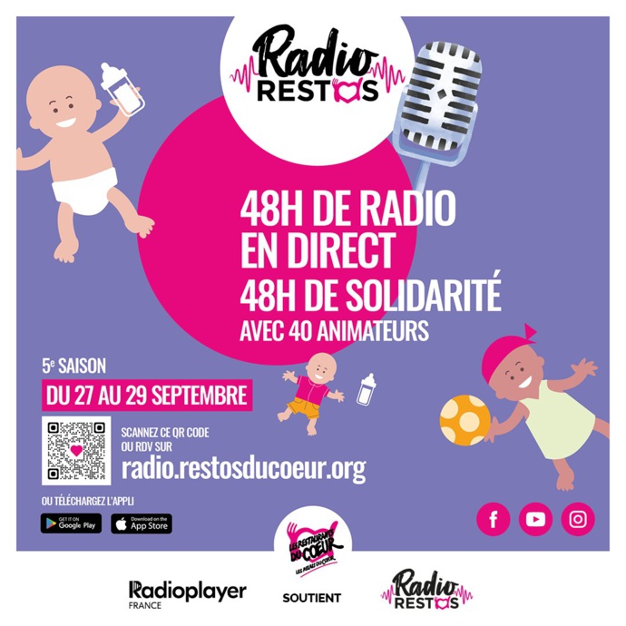 Radioplayer est le partenaire de diffusion de Radio Restos