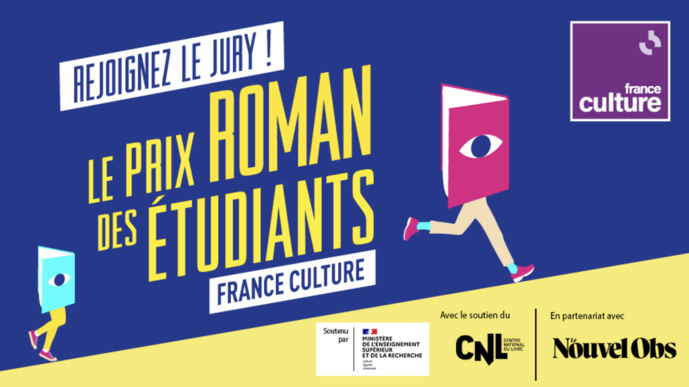 France Culture lance la 12e édition du "Prix Roman des étudiants"