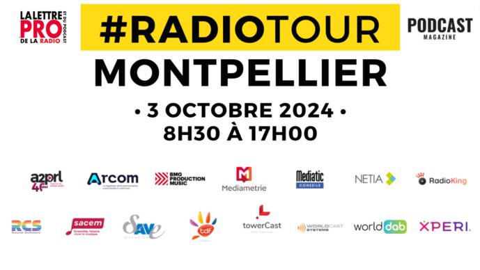 RadioTour à Montpellier : téléchargez votre badge d'accès