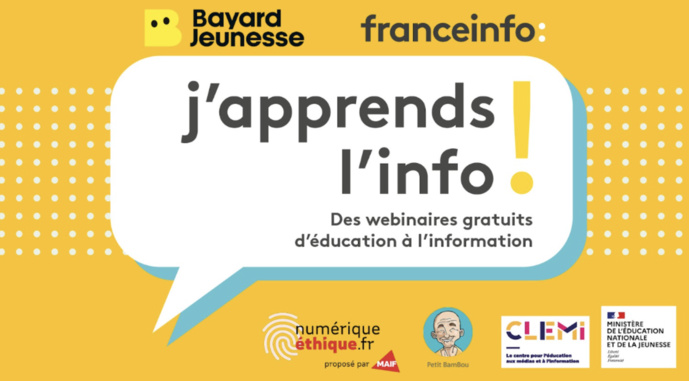 C'est la rentrée de "J'apprends l'info !" sur franceinfo