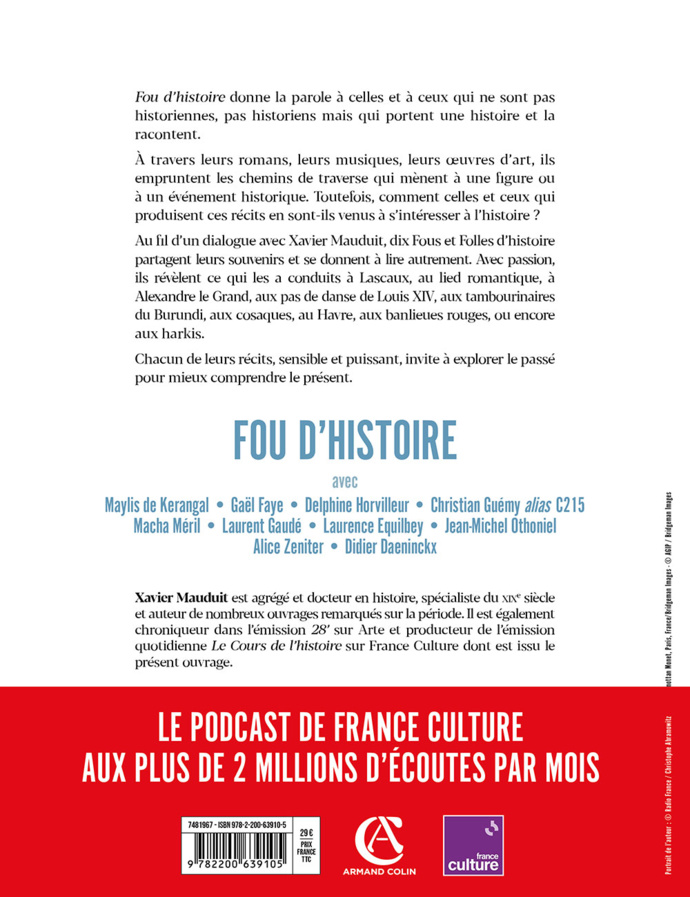 France Culture : un ouvrage pour être "Fou d'histoire" 