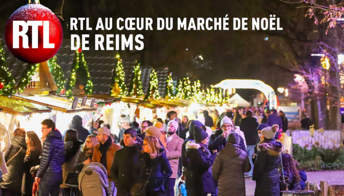 RTL au cœur du marché de Noël de Reims