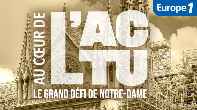 Pascal Praud raconte la résurrection de Notre-Dame dans un podcast 