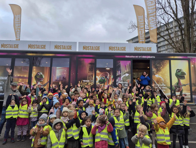 Belgique : plus de 8 000 enfants gâtés par le Nostalgie Magic Tour