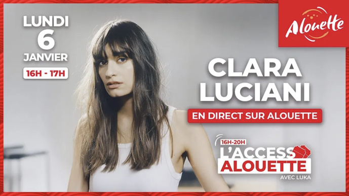 Clara Luciani, première invitée d'Alouette pour 2025