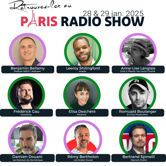 De nouveaux intervenants confirmés au Paris Radio Show