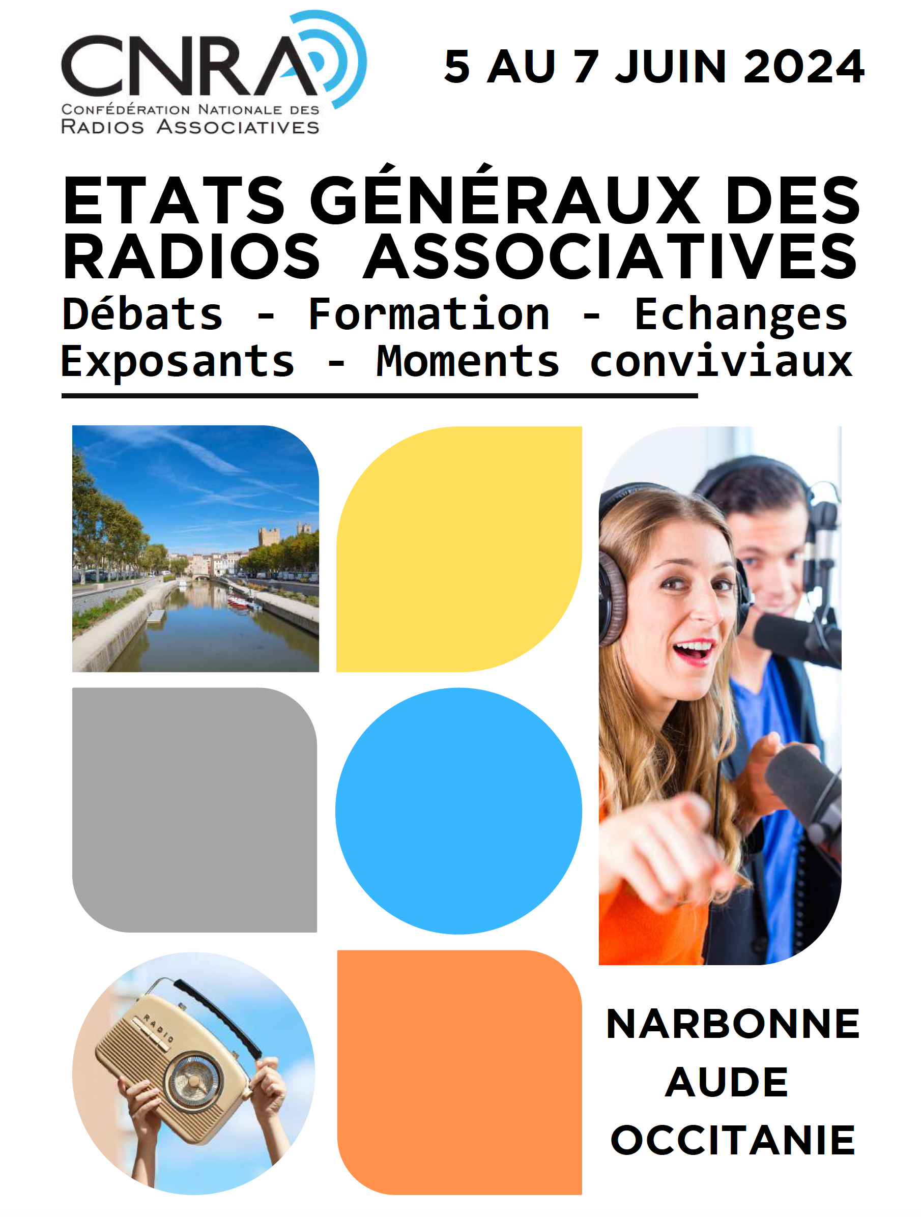 La CNRA organise les États Généraux des radios associatives à Narbonne