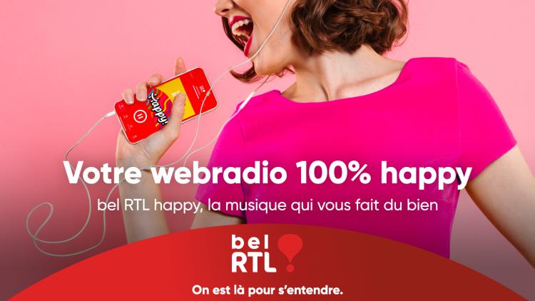 "Bel RTL Happy" : la webradio qui veut faire du bien