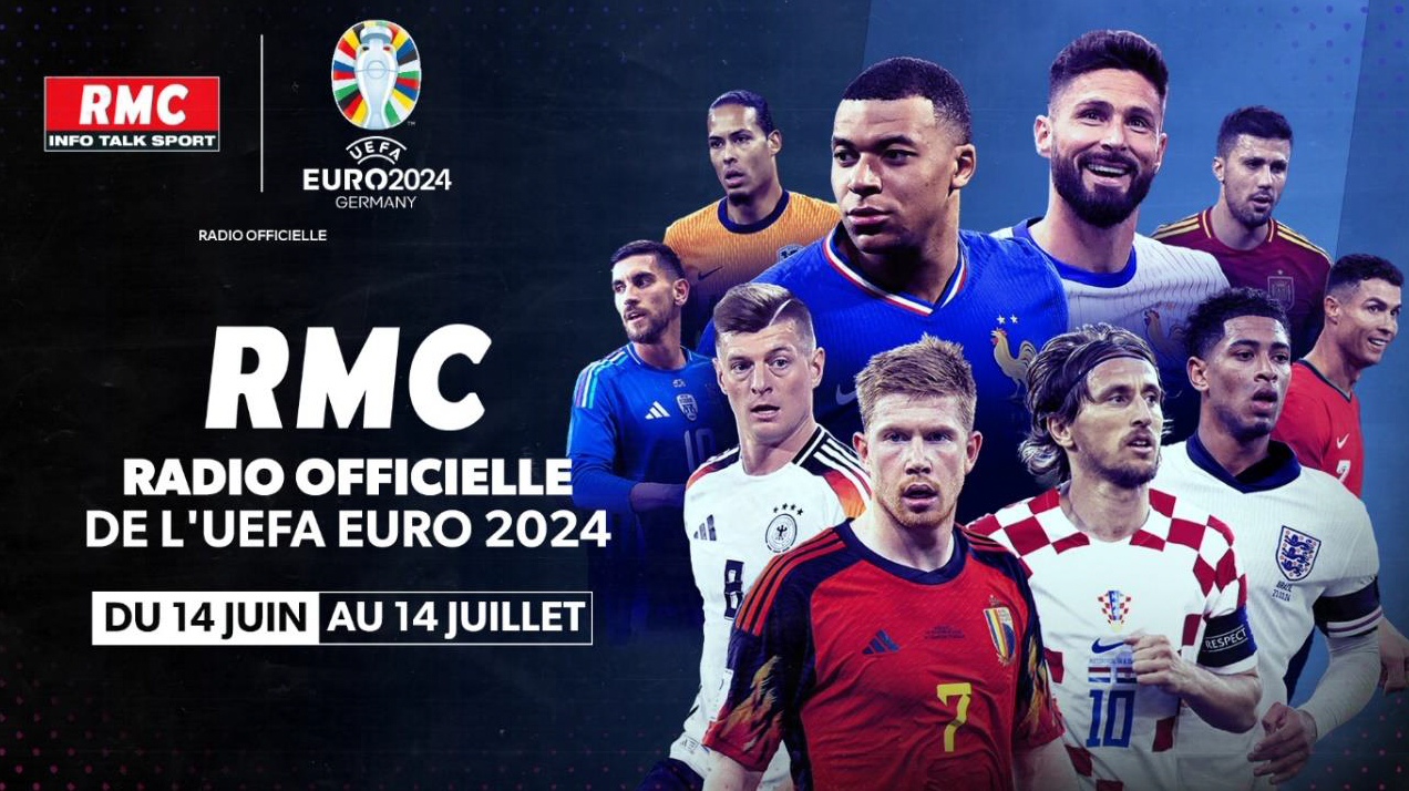 Euro 2024 : RMC diffusera les 51 matchs de la compétition