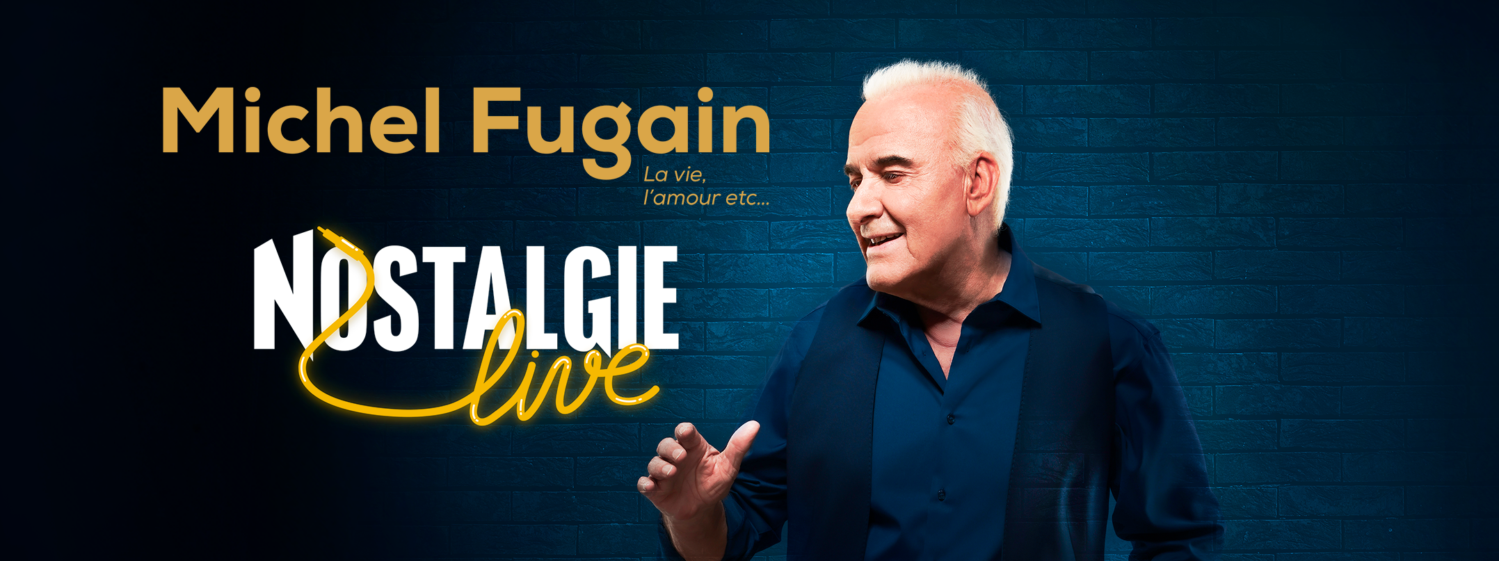 Belgique : un "Nostalgie Live" avec Michel Fugain