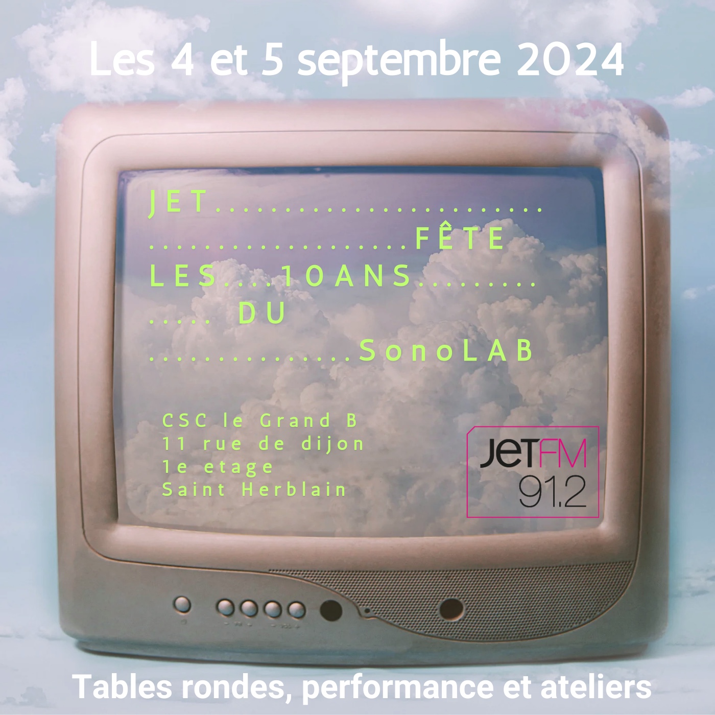 Jet FM fête  les 10 ans du SonoLAB