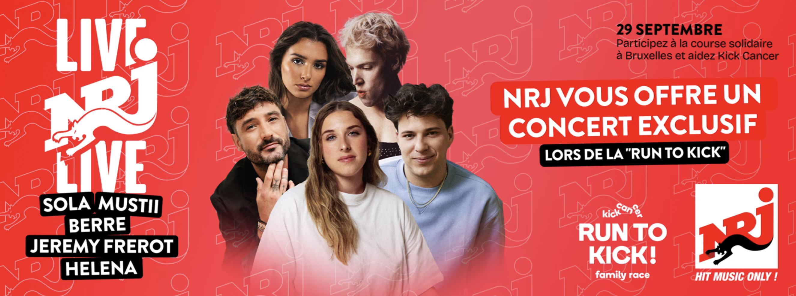 Belgique : NRJ s'engage pour lutter contre le cancer