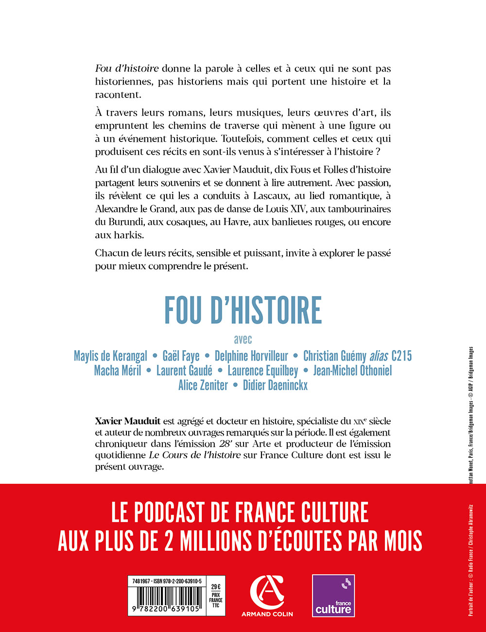 France Culture : un ouvrage pour être "Fou d'histoire" 