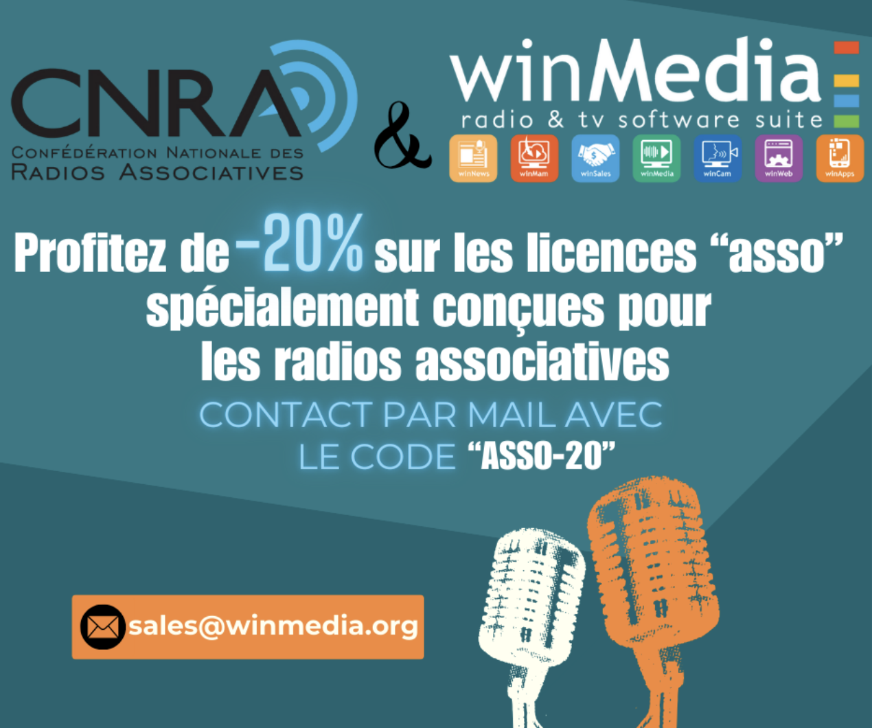 WinMedia annonce un partenariat avec la CNRA