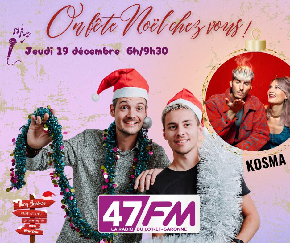 47FM fête Noël dans une matinale spéciale