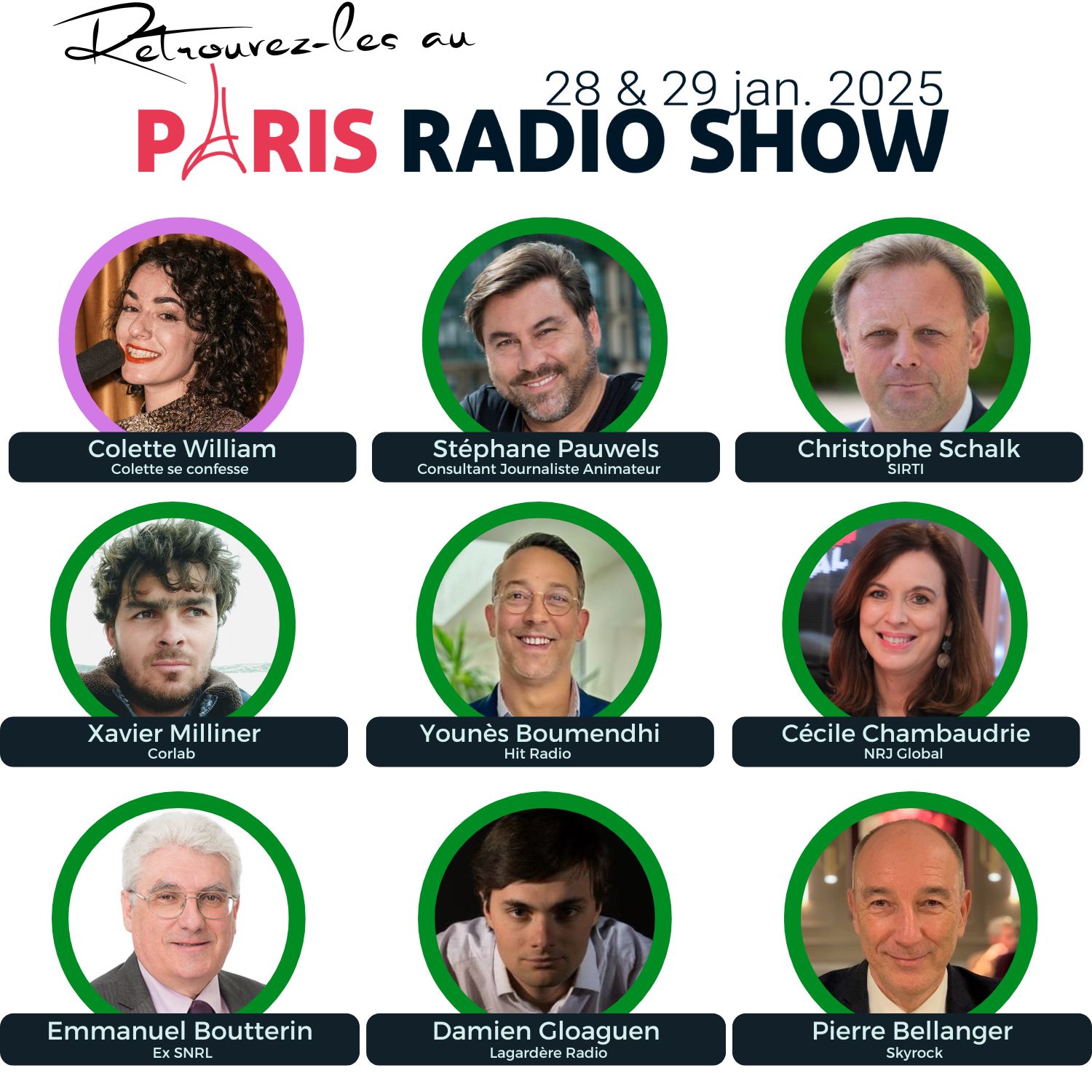 De nouveaux intervenants confirmés au Paris Radio Show