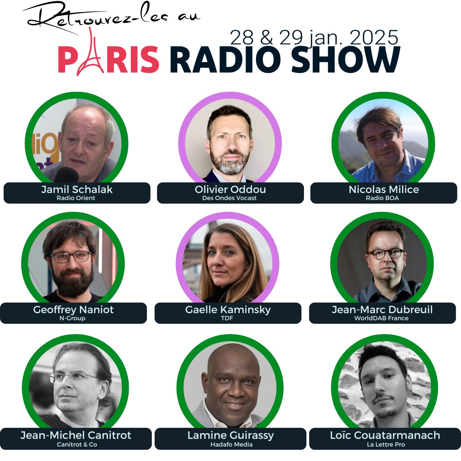 De nouveaux intervenants confirmés au Paris Radio Show