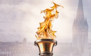 Tendance Ouest accompagne la Flamme olympique à Caen