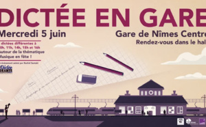 France Culture : une nouvelle "Dictée en Gare" à Nîmes