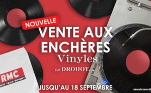 RMC : nouvelle vente aux enchères de vinyles