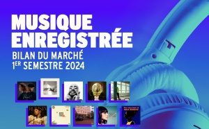 Le marché de la musique enregistrée en progression au 1er semestre