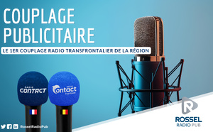 Rossel Radio Pub innove avec le premier couplage radio transfrontalier