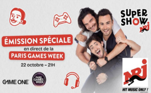 NRJ s'installe en direct de la "Paris Games Week"