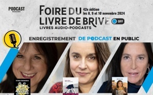 Des livres audio et des podcasts à la Foire du livre à Brive