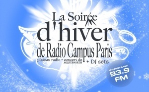 Radio Campus Paris célèbre la fin d’année avec une soirée d’hiver