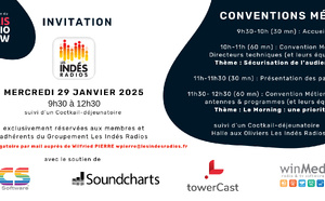 La convention des Indés Radios au Paris Radio Show 2025