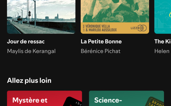 Spotify ouvre un nouveau chapitre avec l’arrivée des livres audio en France