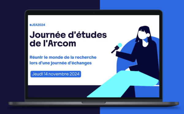 Troisième journée d'études de l'Arcom le 14 novembre