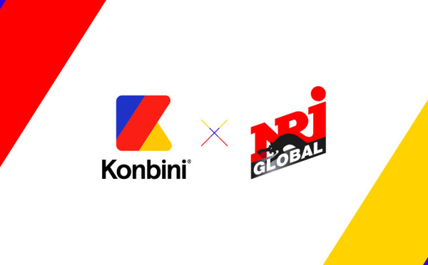 Konbini noue un nouveau partenariat avec NRJ Global