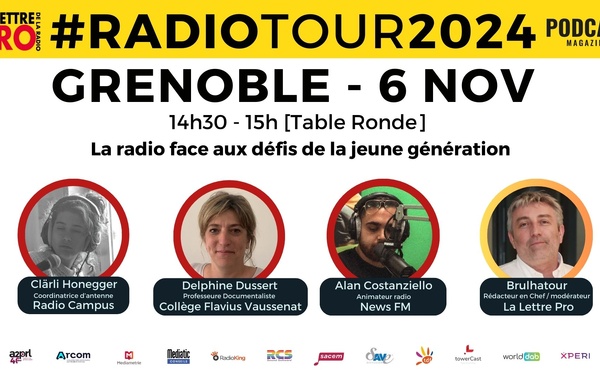 Trois temps forts au RadioTour à Grenoble